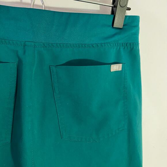 FIGS Hunter Green Zamora Jogger Scrub Pants Nurse Uniform Women's Small Petite - Picture 6 of 7